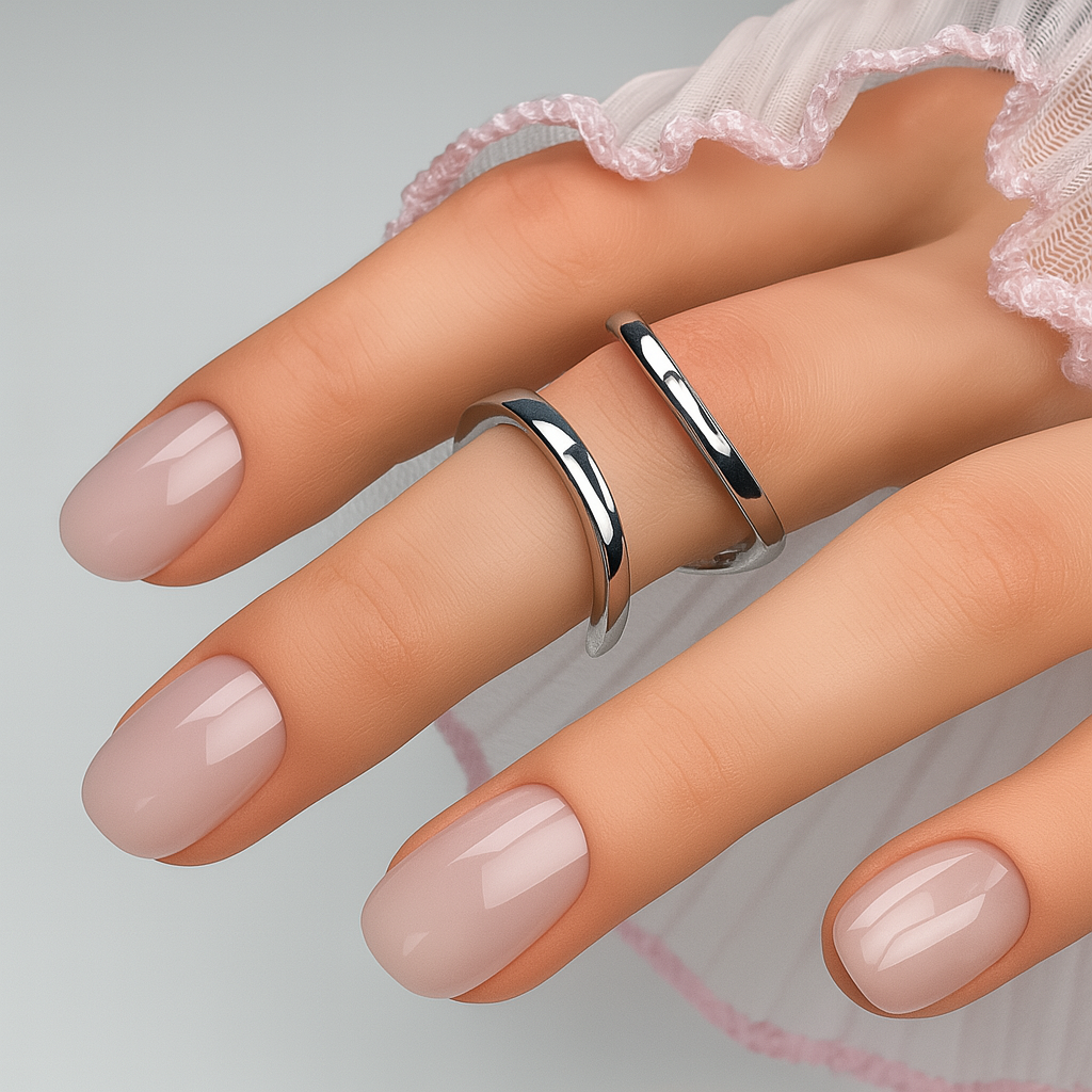 Silver Splint Ring - Adjustable Finger Support Ring for Injury Recovery or Everyday Wear