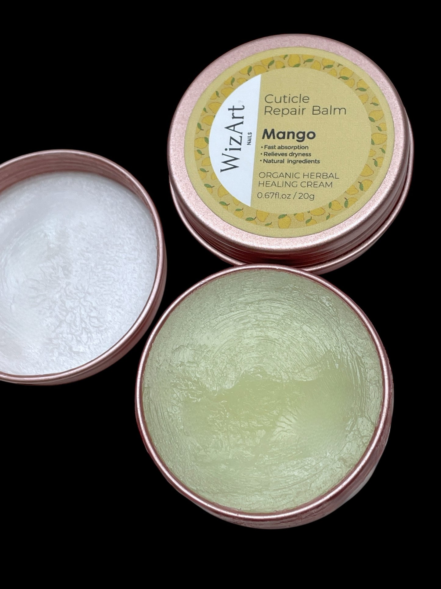Organic Herbal Cuticle & Nail Repair Balm: Fast Absorption, Natural Healing