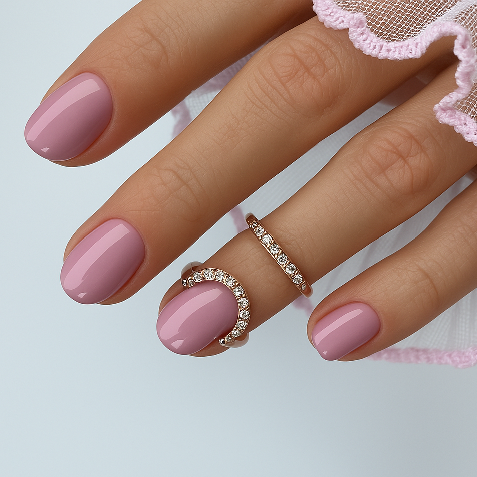 Horseshoe Fingertip Ring with Crystals - Adjustable Gold or Silver Nail Jewelry, Cuticle Ring