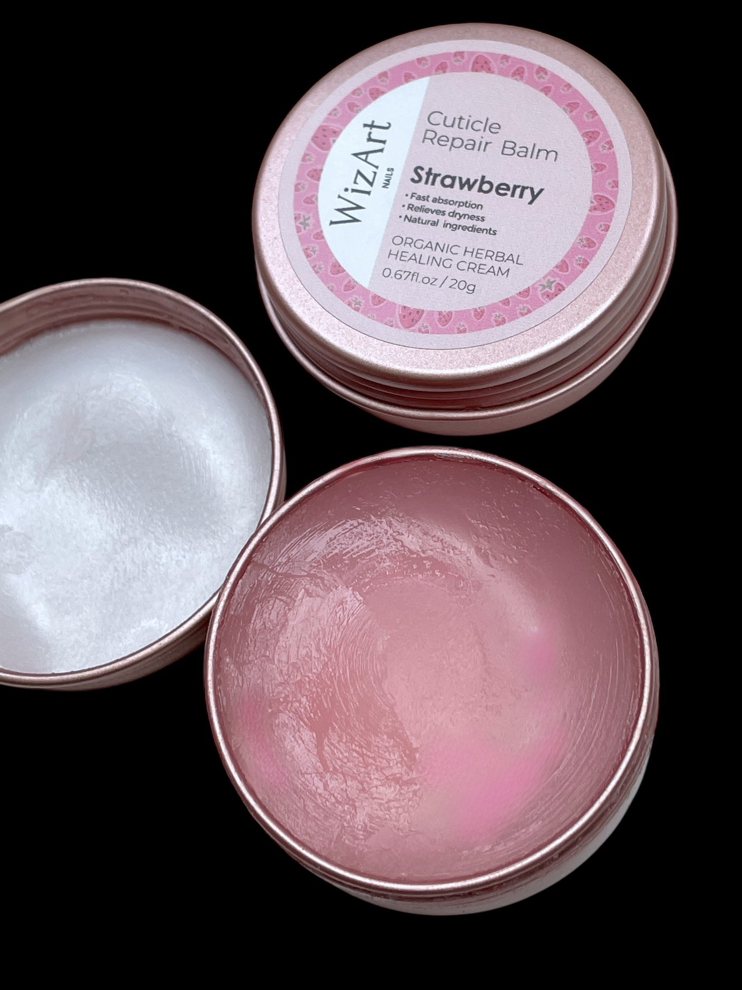 Organic Herbal Cuticle & Nail Repair Balm: Fast Absorption, Natural Healing