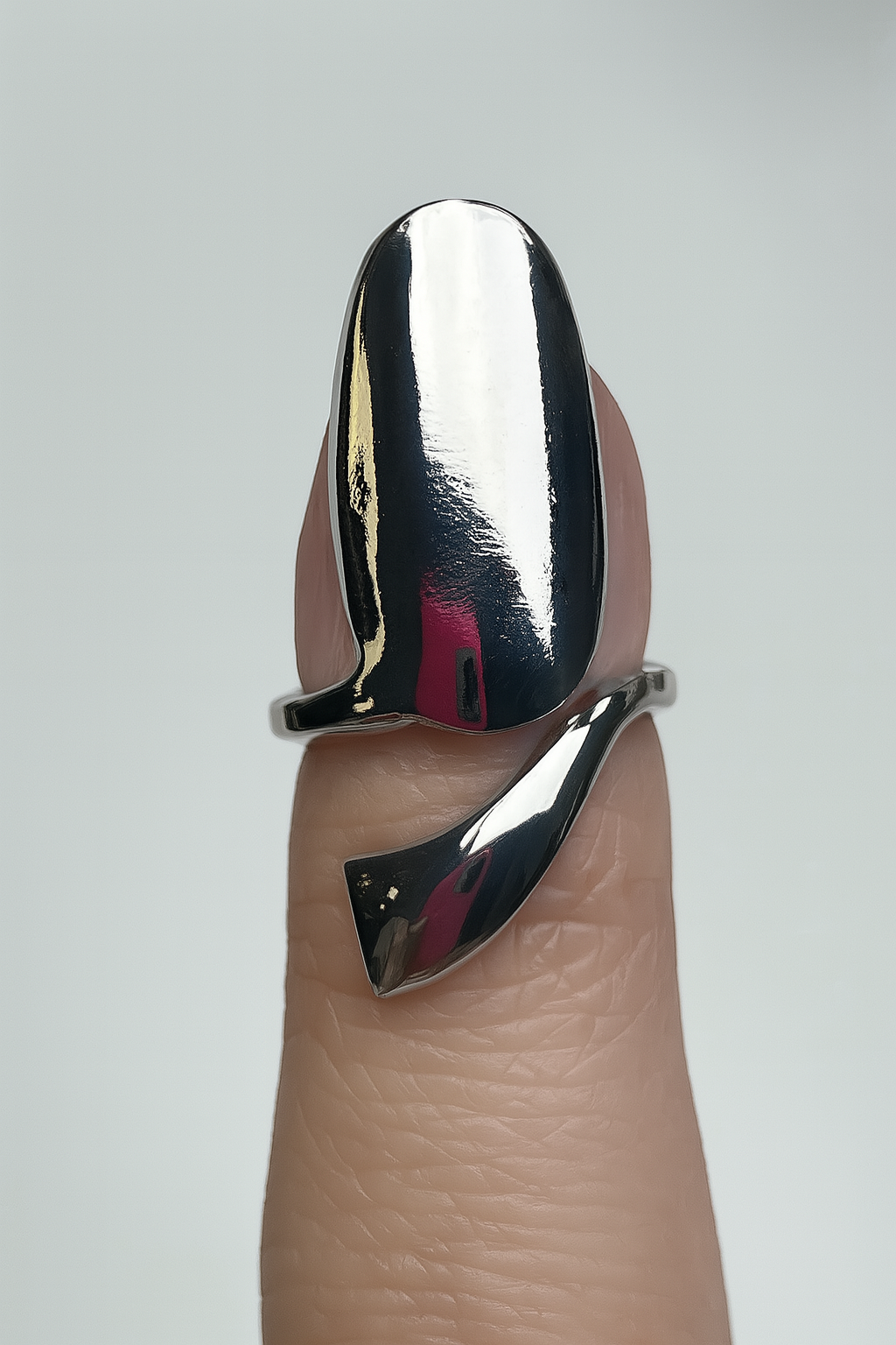 Full-Cover Fingertip Nail Ring – Adjustable Nail Armor Accessory – Gold, Silver & Rose Gold